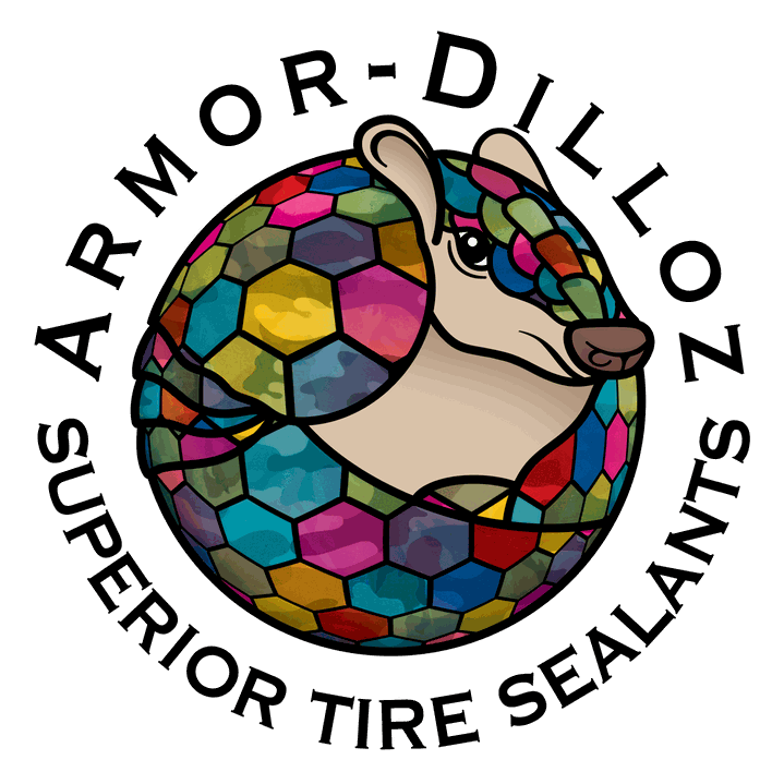 Armor-Dilloz armadillo logo.